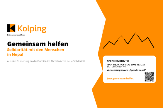 Das Bild gibt Infos zur Spendenaktion.