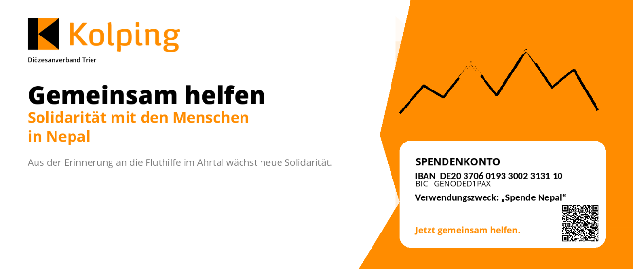 Das Bild gibt Infos zur Spendenaktion.