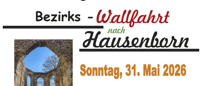 Informationen zur Hausenbornwallfahrt