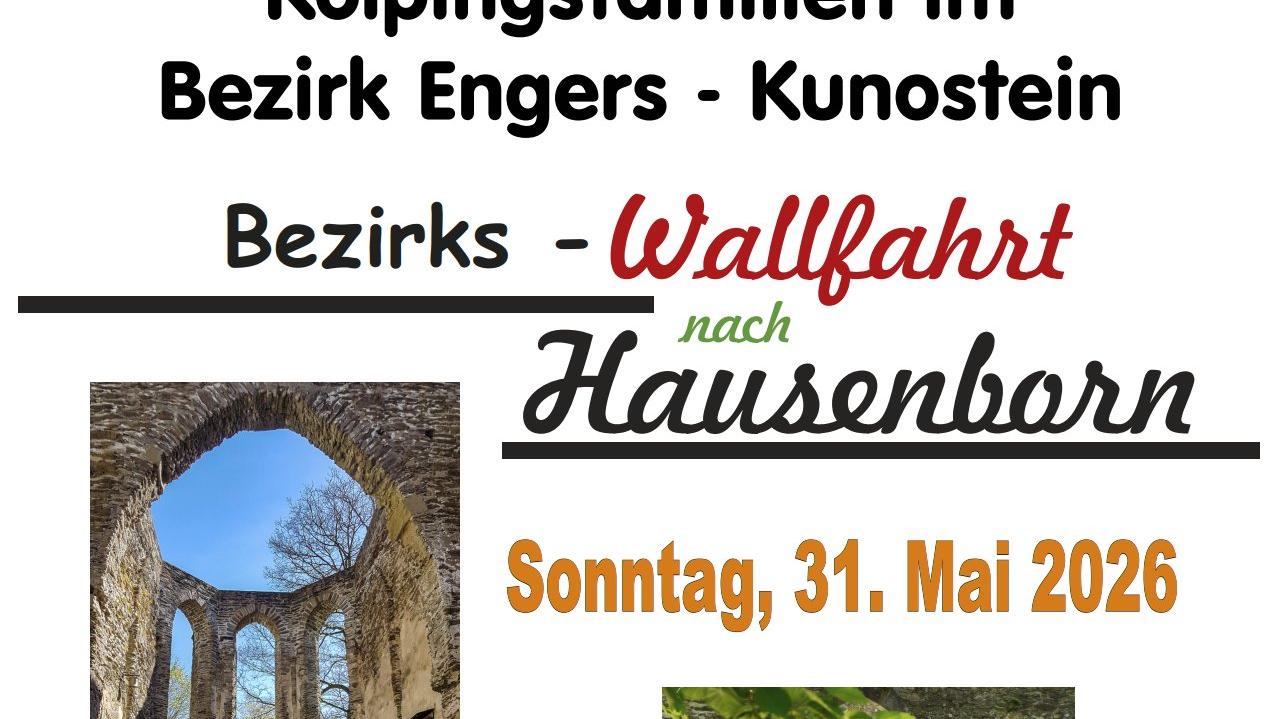 Informationen zur Hausenbornwallfahrt