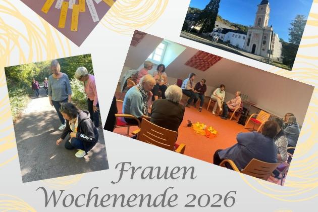 Impressionen vom Wochenende, außenaufnahme vom Kloster, ein Bild aus dem Gruppenraum, Arbeitsergebnis auf der Pinnwand, eine Wanderung
