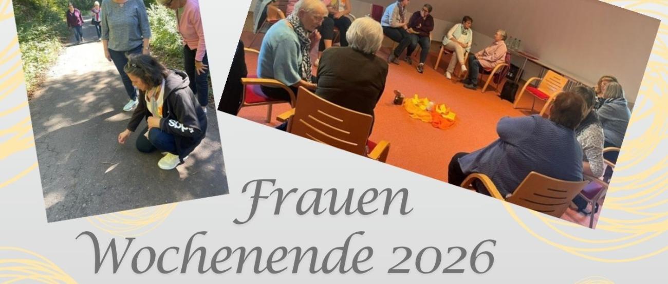 Impressionen vom Wochenende, außenaufnahme vom Kloster, ein Bild aus dem Gruppenraum, Arbeitsergebnis auf der Pinnwand, eine Wanderung