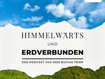 Himmel und Wald (Erde) das Titelbild des Bistumspodcasts
