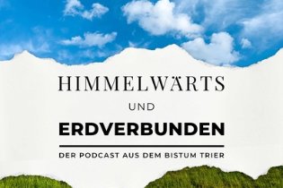 Himmel und Wald (Erde) das Titelbild des Bistumspodcasts