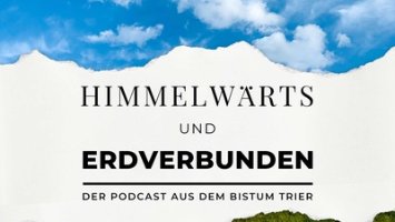 Himmel und Wald (Erde) das Titelbild des Bistumspodcasts