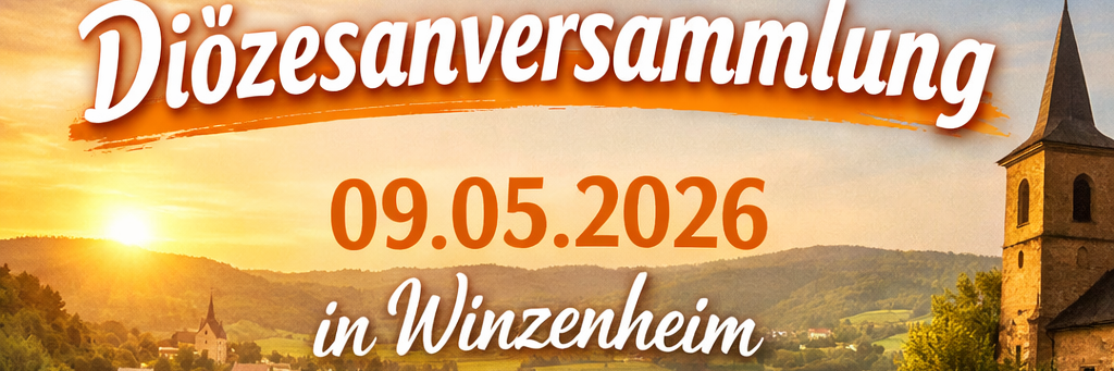 ein KI gestaltetes Bild, im Hintergrund Weinberge, eine Kirche im Vordergrund der Text