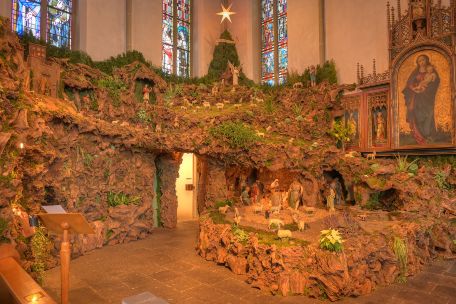 Weihnachtskrippe in Rheinbrohl