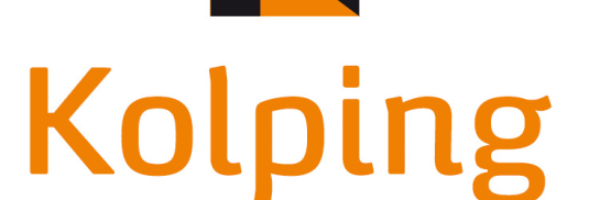 Man sieht ein schwarz-oranges K. Darunter der Text Kolping Diözesanverband Trier