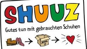 Logo der Shuuz Aktion (Schuhe+Karton=)Herz)