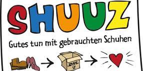 Logo der Shuuz Aktion (Schuhe+Karton=)Herz)