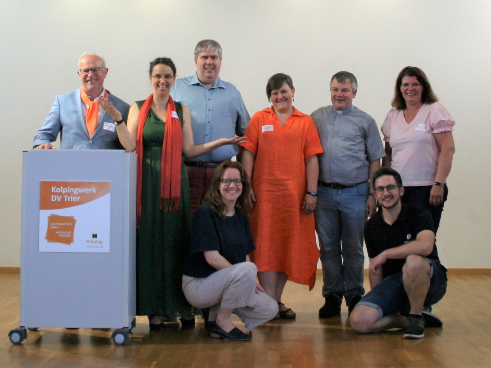 Die Mitglieder des Vorstands im Gruppenfoto