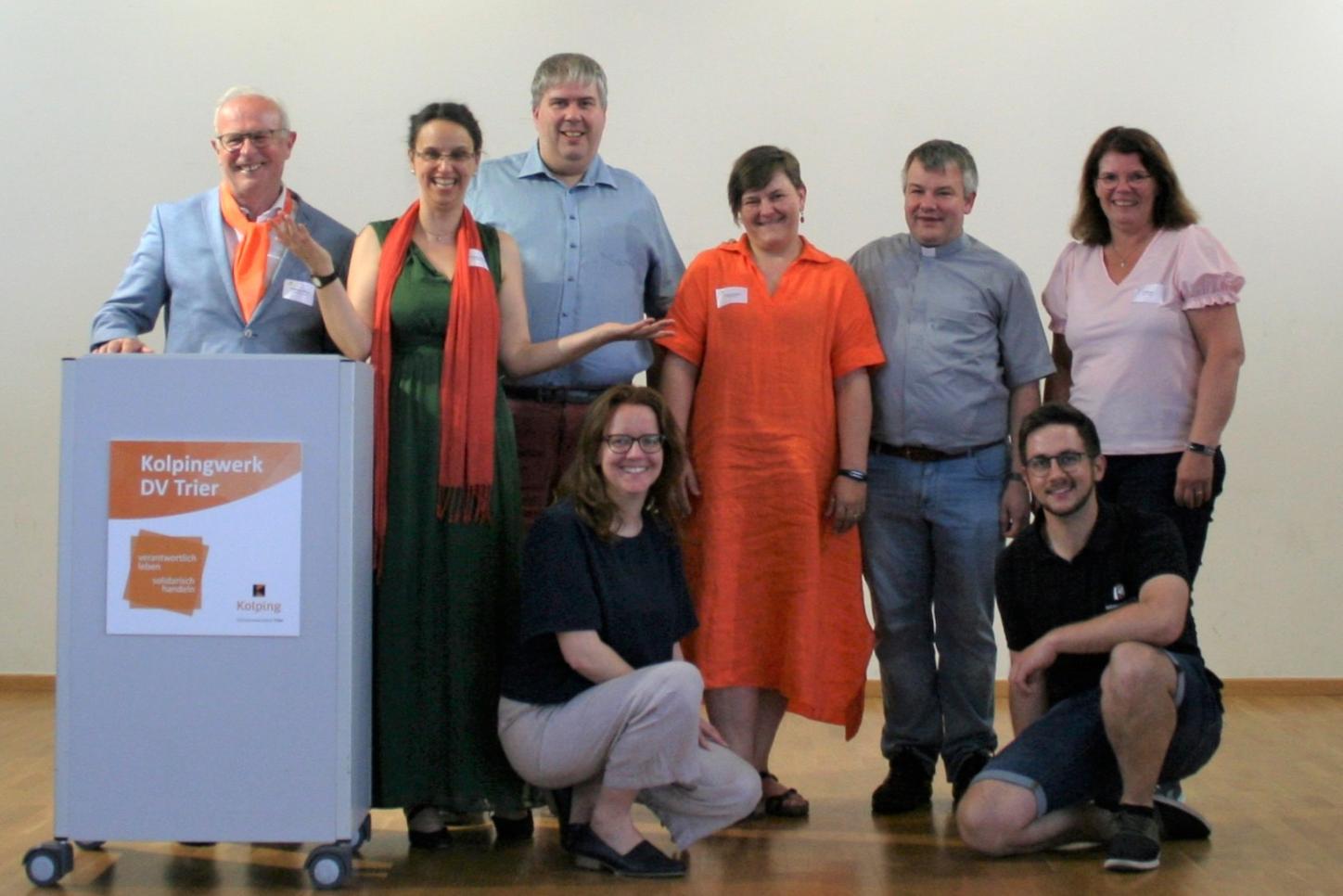Die Mitglieder des Vorstands im Gruppenfoto