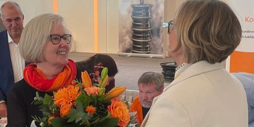 neue Bundesvorsitzende Claudia Rudersdorf (c) Kolpinwerk Deutschland neue Bundesvorsitzende Claudia Rudersdorf